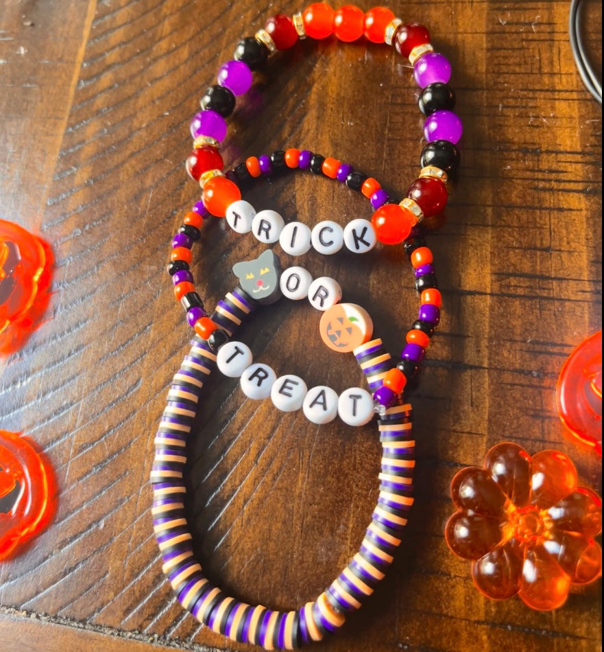 Trick Or Treat Bracelet Trio