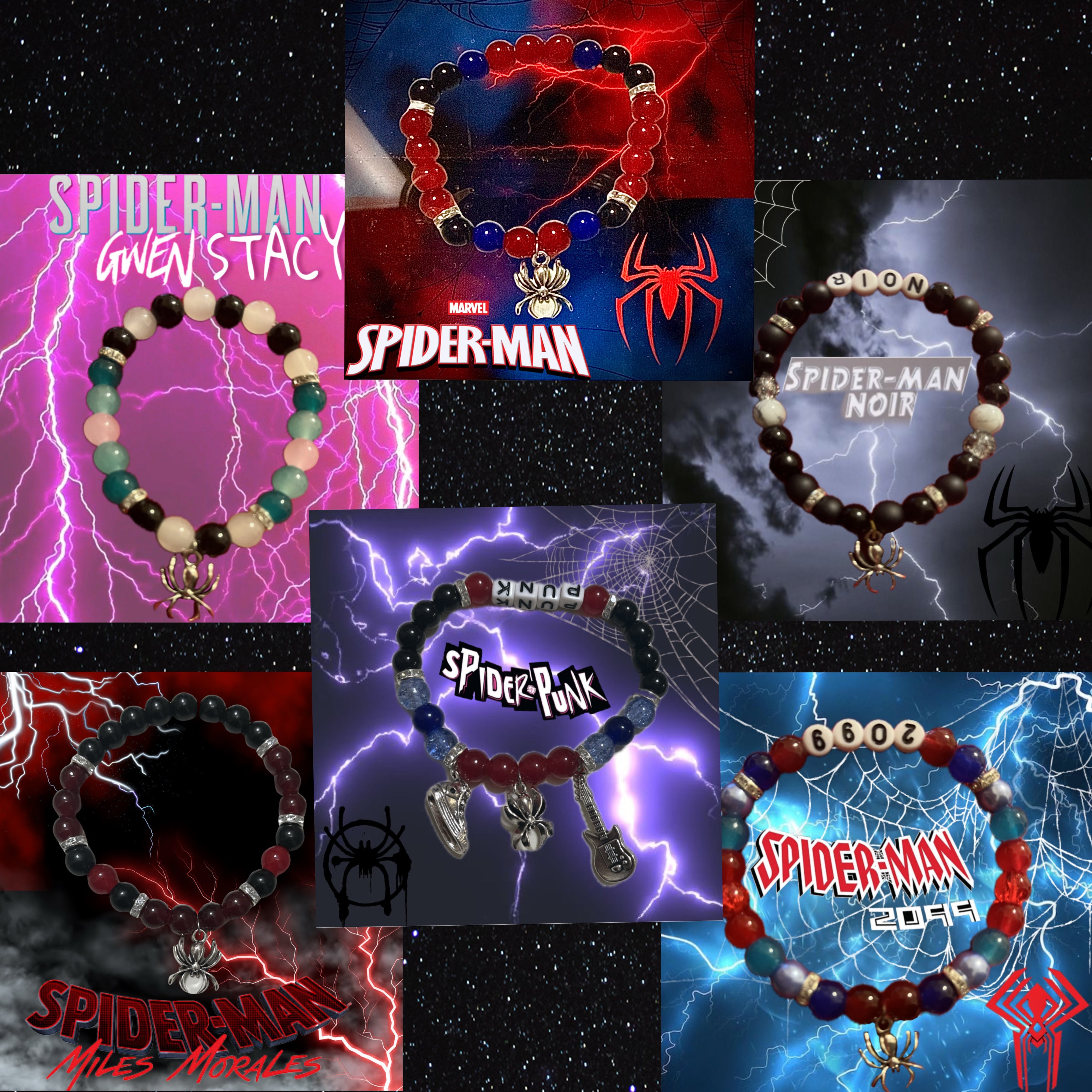 Spidey bracelets!