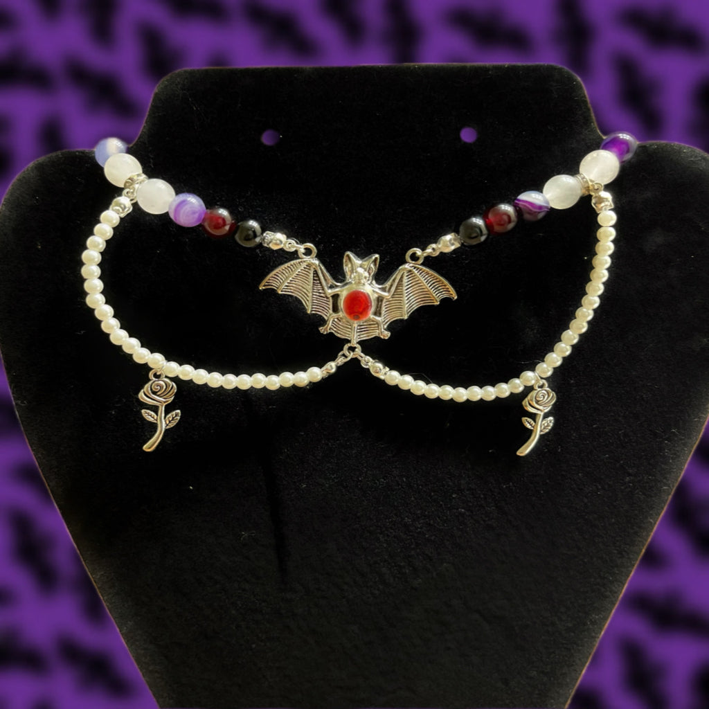 Gothic Bat Choker