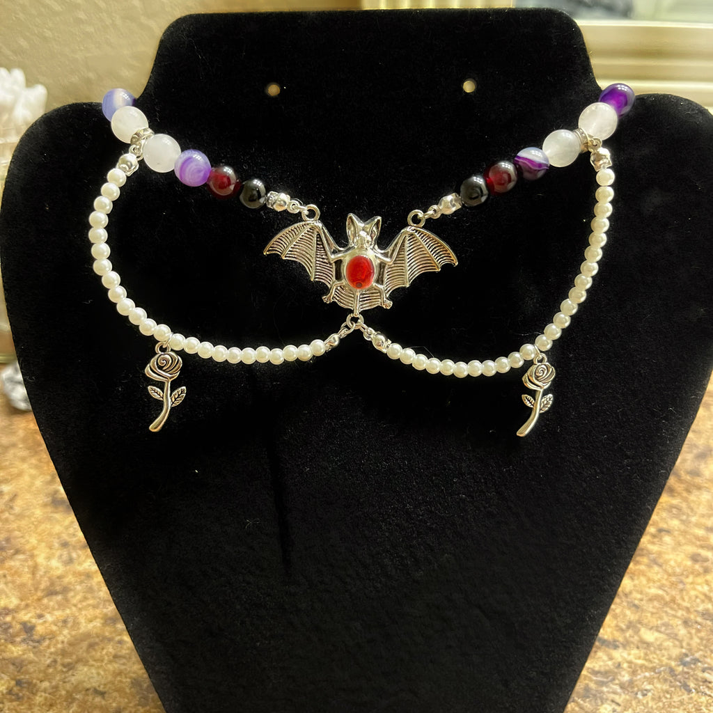 Gothic Bat Choker